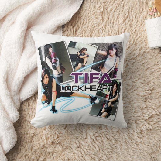 Tifa LockHeart Pillow クッション (ブランケット)