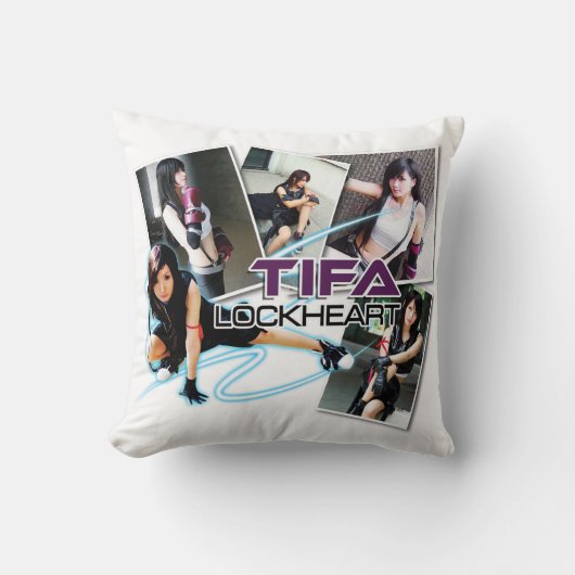 Tifa LockHeart Pillow クッション (正面)