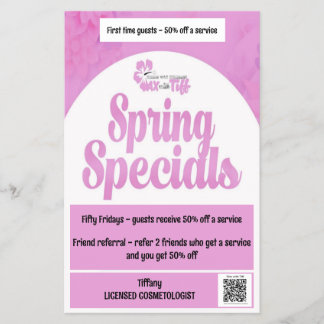 Tiffウィンドウ付きワッ澄んクス チラシ