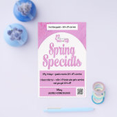 Tiffウィンドウ付きワッ澄んクス チラシ (シングル)