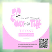 Tiffウィンドウ澄んデカール付きワックス ウィンドウサイン (シート3)