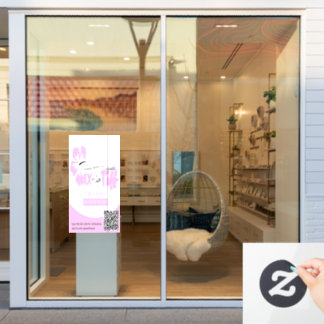 Tiffウィンドウ澄んデカール付きワックス ウィンドウサイン