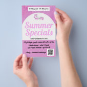 TIFFフライヤー付きワックス チラシ (ハンドル)