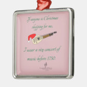 TIff TheorboクリスマスショッピングプレミアムSq. メタルオーナメント (左)