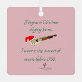 TIff TheorboクリスマスショッピングSq. メタルオーナメント (正面)