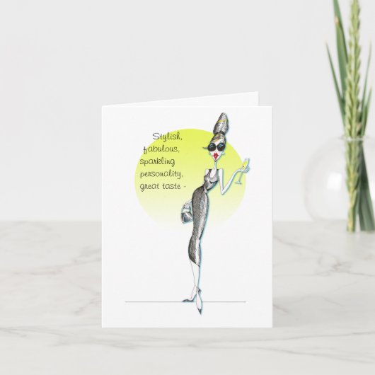 Tiffaneeのメッセージカード カード (正面)