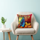 Tiffanyのつぼ、Sharles著ヒマワリの収穫のテーブル クッション (椅子)