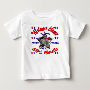 Tiffanyのカスタマイズ歓迎された家のお父さんのワイシャツ ベビーTシャツ