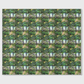 Tiffanyのステンドグラスの包装紙 ラッピングペーパー (フラット)