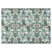 Tiffanyのブドウのブドウ園のステンドグラスのテーブルクロス テーブルクロス (正面(横))