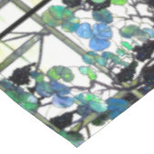 Tiffanyのブドウのブドウ園のステンドグラスのテーブルクロス テーブルクロス (アングル)