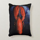 Tiffanyのプレートのロブスター アクセントクッション (正面(垂直))