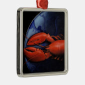 Tiffanyのプレートのロブスター メタルオーナメント (右)