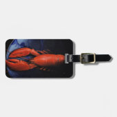 Tiffanyのプレートのロブスター ラゲッジタグ (正面横)