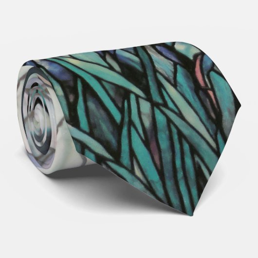 Tiffanyのマグノリアおよびアイリスv.5 ネクタイ (ロール)