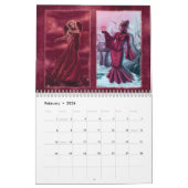 Tiffanyの王国の12ヶ月のカレンダー カレンダー (2月 2026)