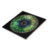 Tiffanyの緑のセラミックタイル タイル (側面)