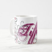 Tiffany コーヒーマグカップ (正面左)