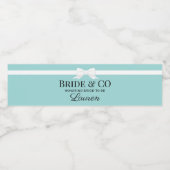 Tiffany Inspired Bride & Co Beverage Bottle Label  ペットボトルラベル (シングルラベル)