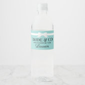 Tiffany Inspired Bride & Co Beverage Bottle Label  ペットボトルラベル (正面)