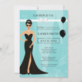 Tiffany's Birthday and Co Audrey Invitation 招待状 (正面)