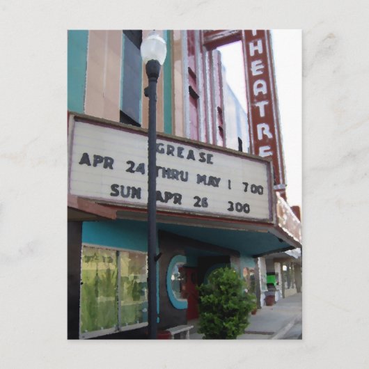 Tiftonの劇場 ポストカード (正面)