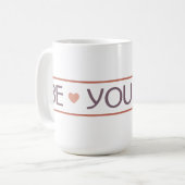 Tifulのマグあります コーヒーマグカップ (正面左)