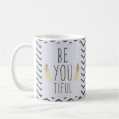 Tifulの引用文あります コーヒーマグカップ (左)