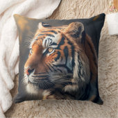 Tigerの自然装飾用クッション20インチx 20インチ クッション (ブランケット)