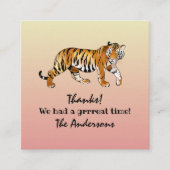 Tigerデザインエンクロージャカード エンクロージャーカード (正面)