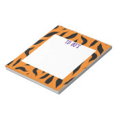 TigerデザインTo Doメモ帳 ノートパッド (回転)