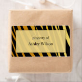 Tigerプリントラベル ラベル (インサイチュ)