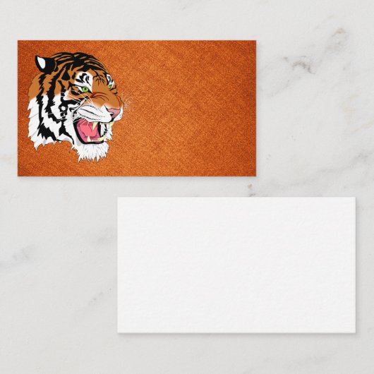 Tiger名刺 名刺 (正面/裏面)