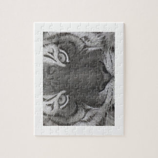 tiger和　パズル　水墨画　虎 ジグソーパズル