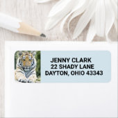 TIGER差出人住所ラベル ラベル (インサイチュ)