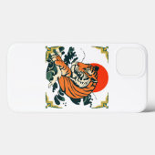 Tiger日本の iphoneケース | 浮世絵の武家美術 Case-Mate iPhoneケース (裏面 (横))