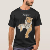 Tiger編集可能 Tシャツ (正面)