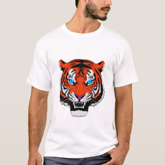 Tiger はっきりした Graphic Tシャツ – 激しくスタイリッシュ