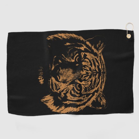 Tiger  ゴルフタオル (横)