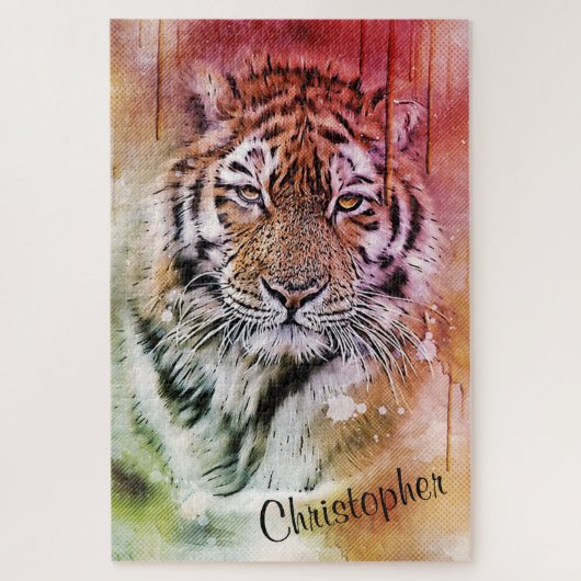 Tiger ジグソーパズル (縦)