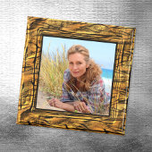 Tiger ストライプ写真縁ど マグネット