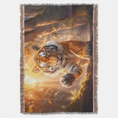 Tiger スローブランケット (正面縦)