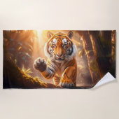 Tiger ビーチタオル (正面)