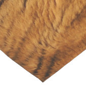 Tiger フェイク Fur大きな猫をテーマにしたテーブルランナー ショートテーブルランナー (コーナー)