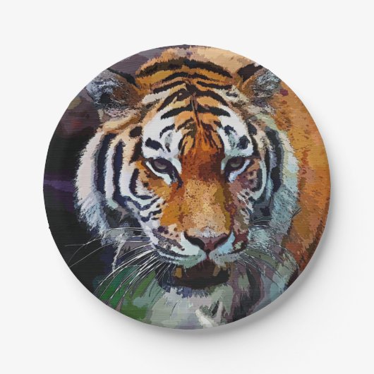 Tiger  ペーパープレート (正面)