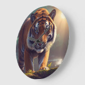 Tiger ラージ壁時計 (傾斜)