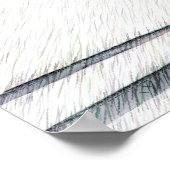 Tiger 飛んでいる – 平均 ポスター (角)