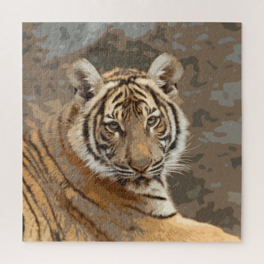 Tiger 002 by JAMFoto ジグソーパズル (縦)