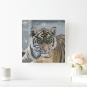 Tiger_2014_0901 スクエア壁時計 (ホーム)