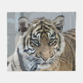Tiger_2014_0901 フリースブランケット